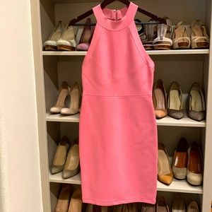 BCBGMAXAZRIA halter dress in size S